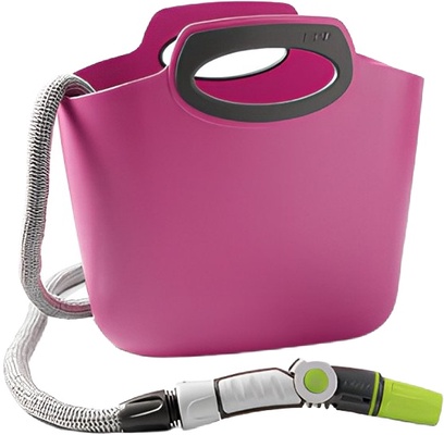 Kit Manguera Extensible Aquapop 30 mt Fucsia